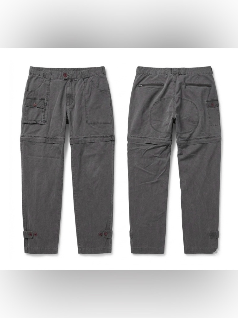 Cabela's Men's Pants Outdoor Cargo Convertible Hiking Fishing Shorts 38”